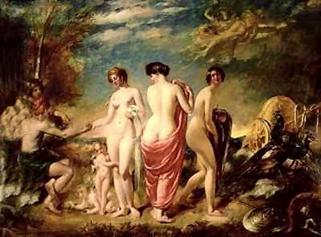 William Etty The judement of Paris